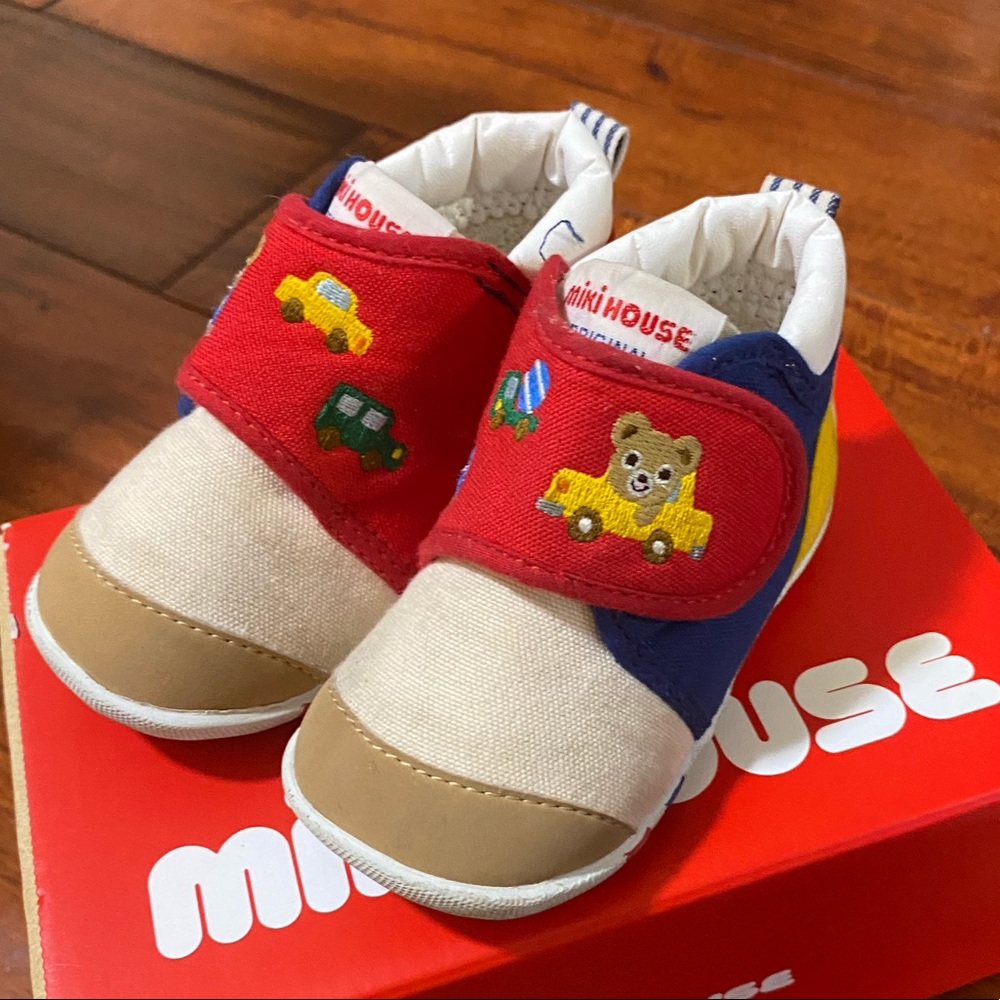 Miki House My First Walker Shoes